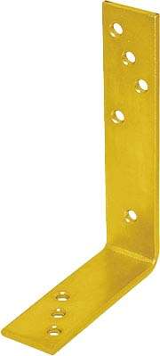 Image du produit Equerre d'assemblage - Multi trous - Zingu&eacute; - 180 x 120 x 40 x 5 mm