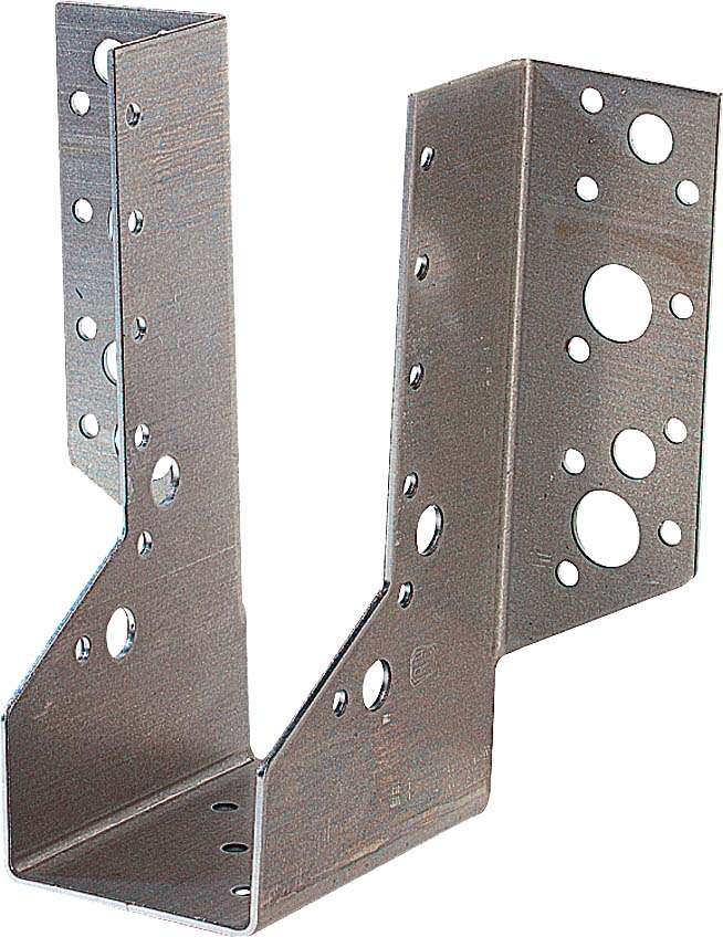 Image du produit Etrier Mod&egrave;le 'Lourd' - Multi trous - Zingu&eacute; - 51 x 105 x 2 mm