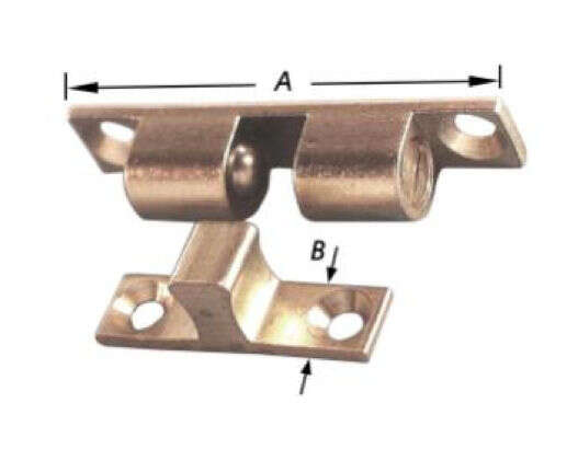 Image du produit Loqueteau universel - 2 billes avec vis pour r&eacute;glage de force de serrage