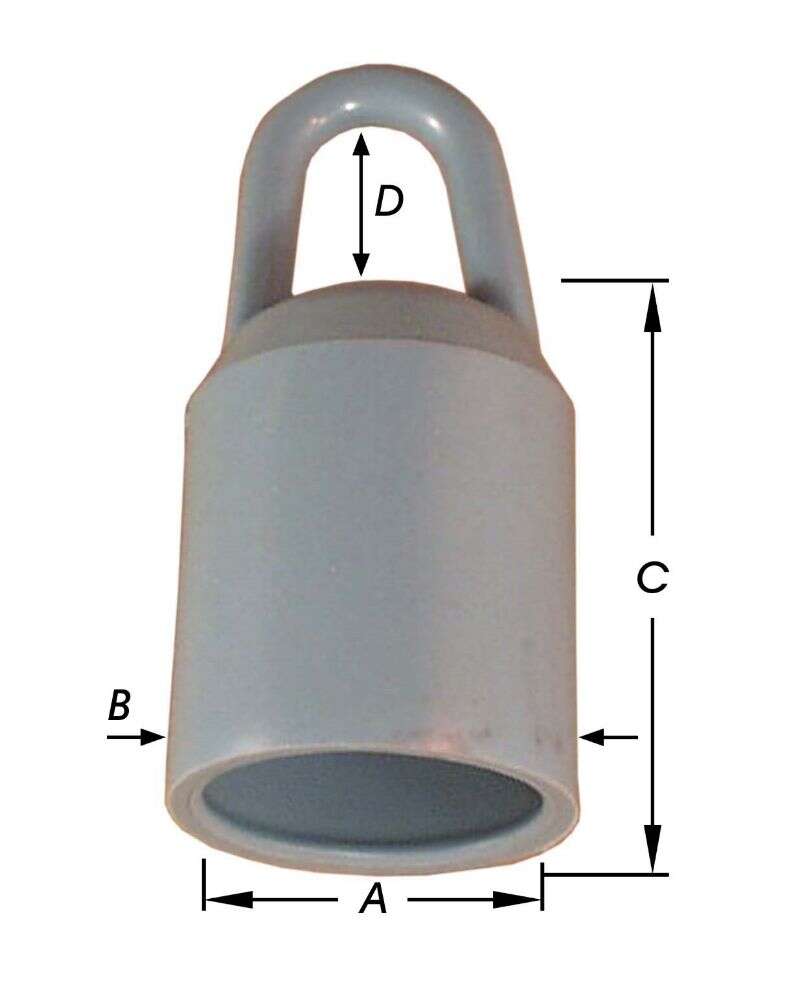 Image du produit Porte Manche &agrave; Balais Synth&eacute;tique 22mm 2pc