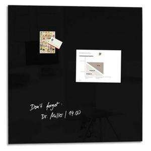 Image du produit TABLEAU MAGNETIQUE VERRE NOIR 450x450mm