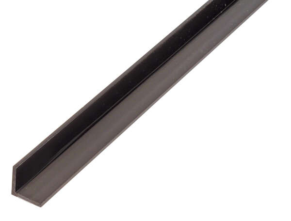 Image du produit Corni&egrave;re PVC noir 10x10x1/1M