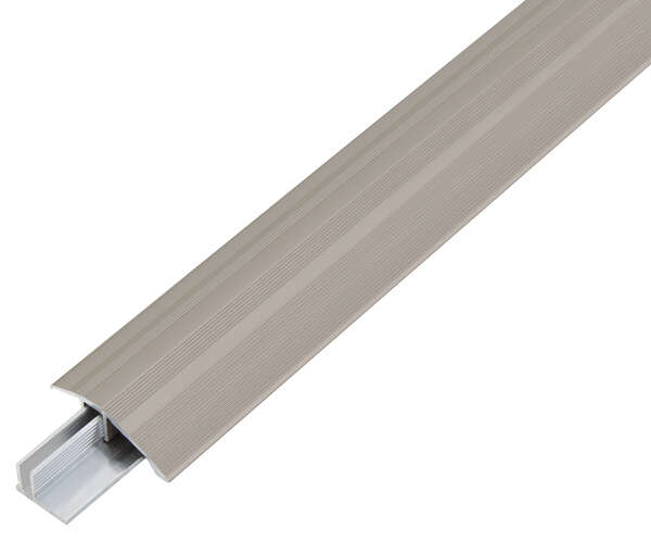 Image du produit Entre-porte (Profil&eacute; de finition) DUO - Alu anodis&eacute; Inox - p/rev&ecirc;tement de 6 &agrave; 13 mm - Dimension au choix