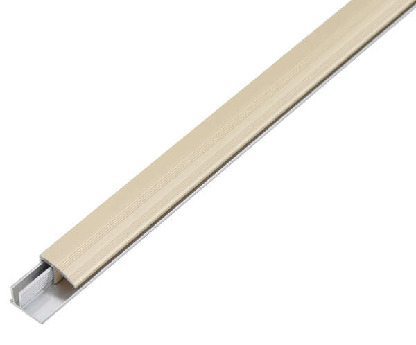 Image du produit Entre-porte (Profil&eacute; de finition) DUO - Alu anodis&eacute; Sable - p/rev&ecirc;tement de 6 &agrave; 13 mm - Dimension au choix