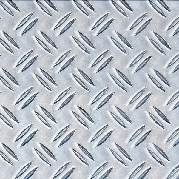 Image du produit T&ocirc;le alu cr&eacute;pis grain de riz 250x500x1,5 mm