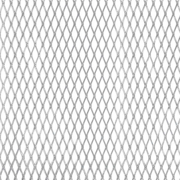 Image du produit T&ocirc;le m&eacute;tal d&eacute;ploy&eacute; alu anodis&eacute; argent 250x500x1,6 mm