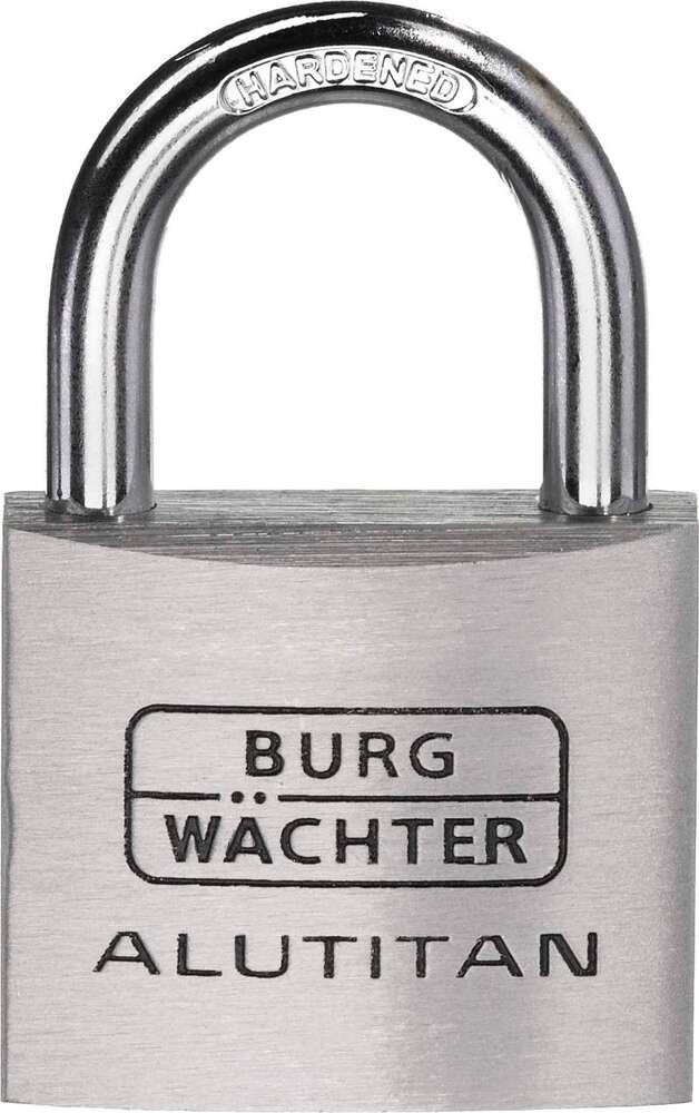 Image du produit BURGWACHTER - Cadenas &agrave; cl&eacute;s - 770 - Alu Titan - Plusieurs formats