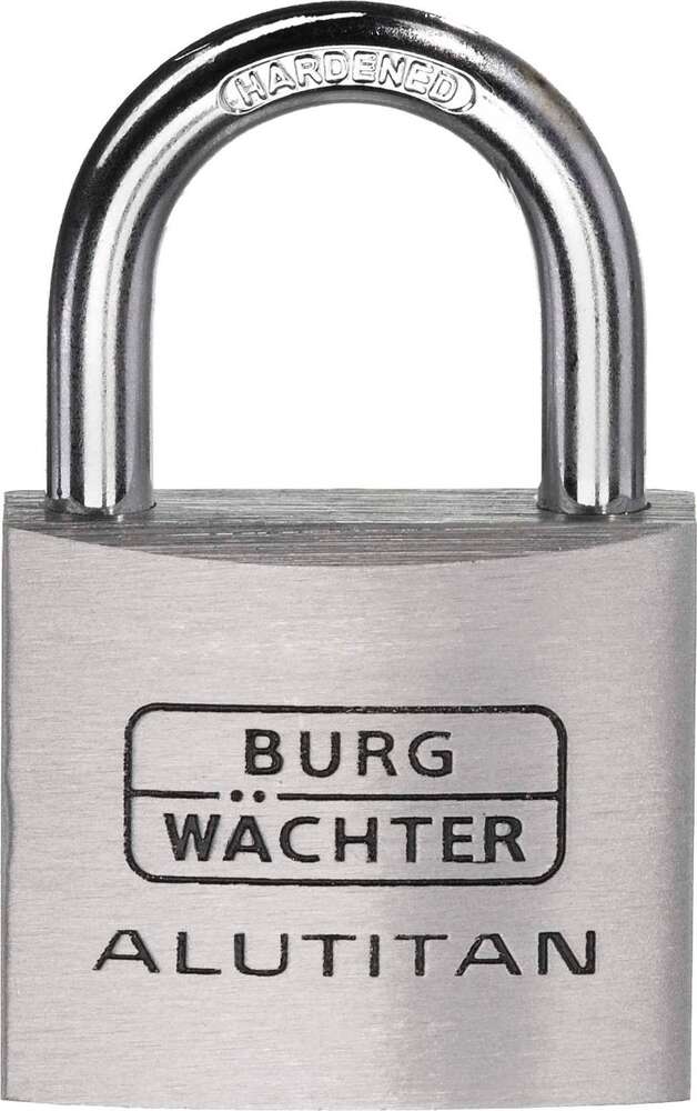 Image du produit BURGWACHTER - Cadenas &agrave; cl&eacute;s - 770 - Alu Titan - Plusieurs formats