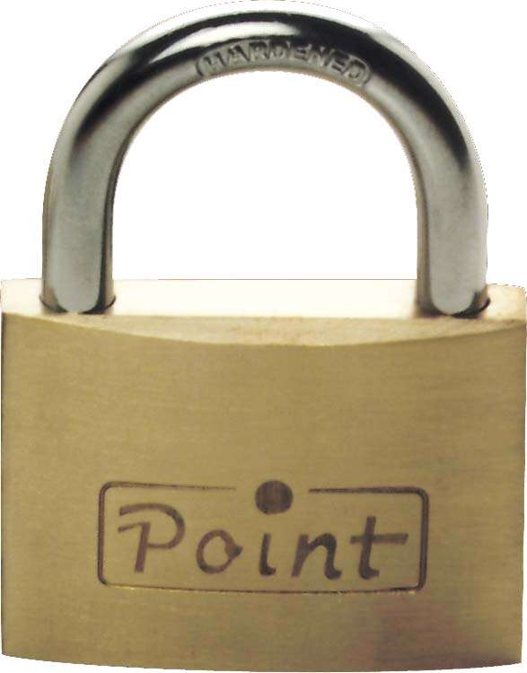 Image du produit BURGWACHTER - Cadenas &agrave; cl&eacute;s - Extra Plat 500 - Laiton - Plusieurs formats