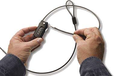 Image du produit BURGWACHTER - Cable Antivol - Fermetures &agrave; codes - Noir - &Oslash; 6 mm x 200 cm - 9999 combinaisons