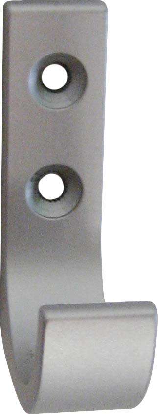 Image du produit Crochet &agrave; Suspendre (Portemanteaux) - A visser - Aluminium - Argent - 65 mm (Haut.)