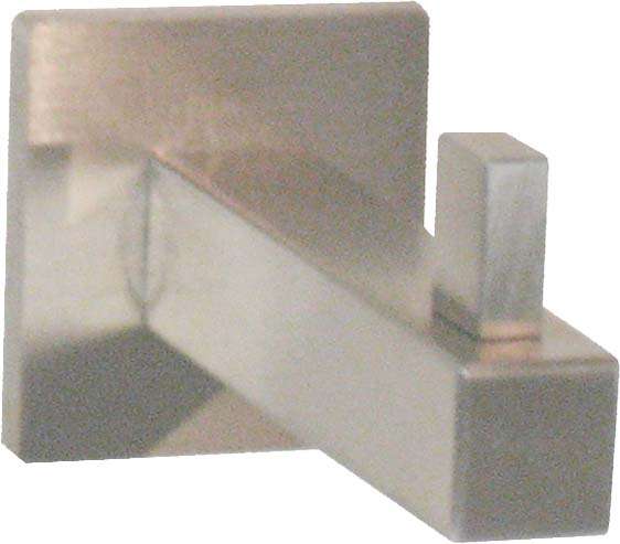 Image du produit Crochet &agrave; Suspendre (Portemanteaux) - A visser - Aluminium - Argent - 30 x 40 mm