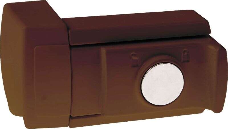 Image du produit BURGWACHTER - Verrou de porte - Sans serrure - Brun - 60 x 45 mm