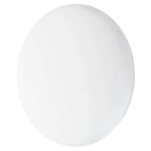 Image du produit Butoir de Porte Mural - Plastique Blanc - &Oslash; 40 mm (2 pi&egrave;ces)