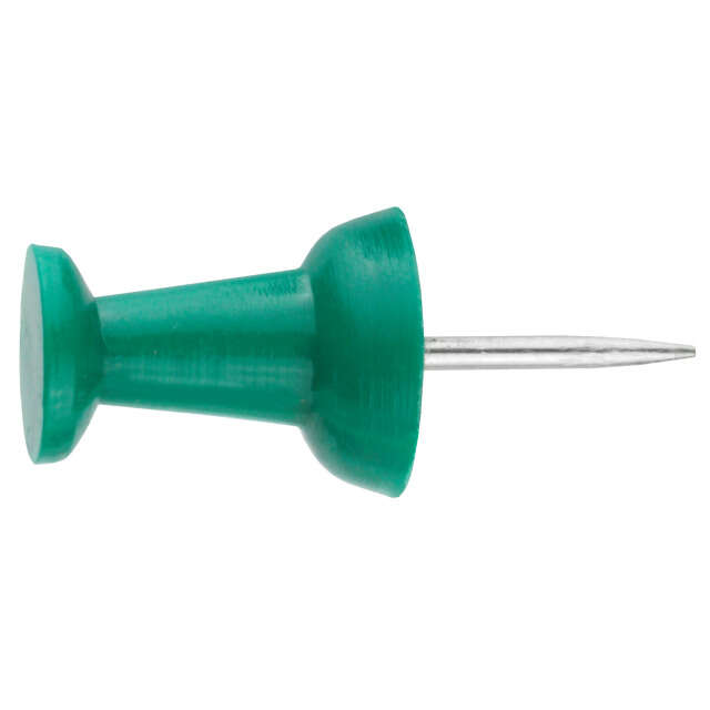 Image du produit Punaise Tableau Plastique - Vert (30 pi&egrave;ces)