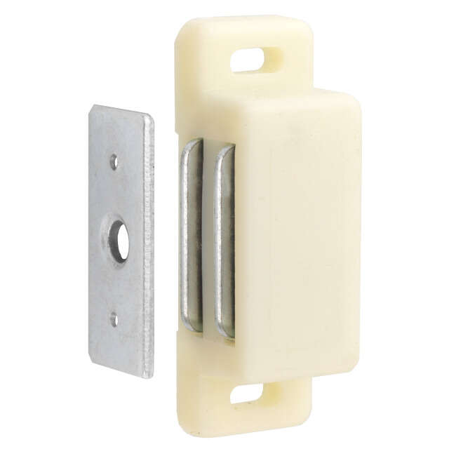 Image du produit Loqueteau magn&eacute;tique - Blanc - Force 4 Kg (2 pcs)