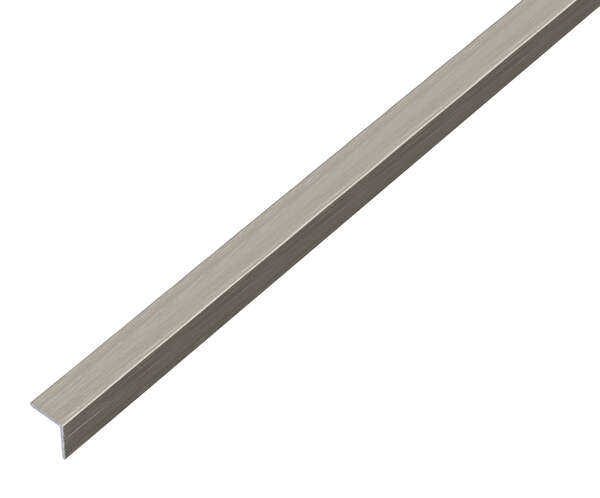 Image du produit Corni&egrave;re adh&eacute;sive alu type inox fonc&eacute;15x15x1/1m