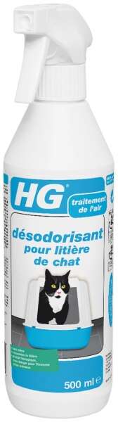 Image du produit HG - D&eacute;sodorisant pour Liti&egrave;re de Chat (500 ml)
