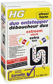 Image du produit HG - D&eacute;boucheur Duo 2x (500 ml)