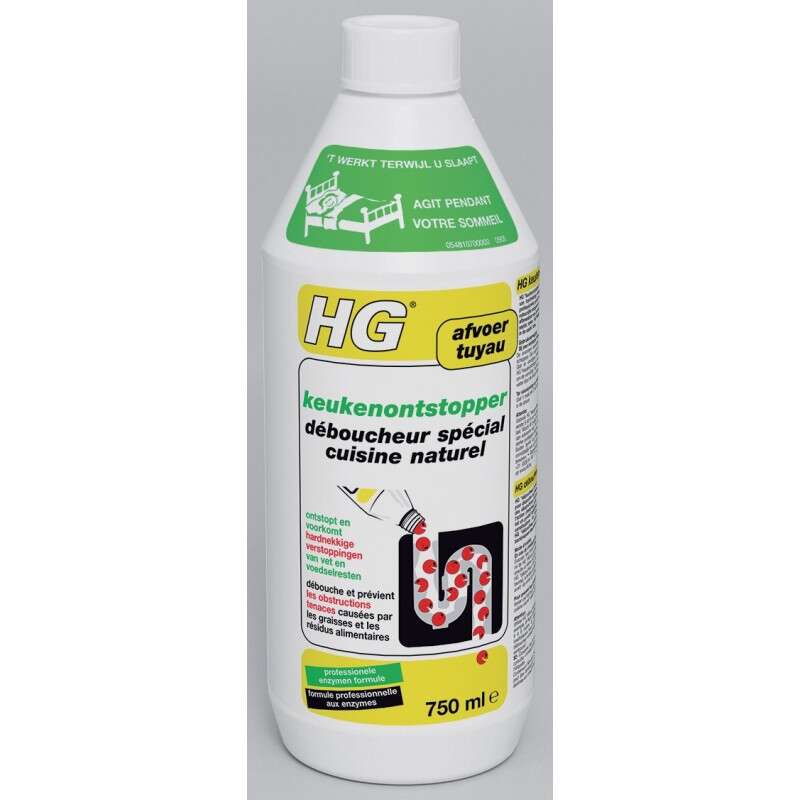 Image du produit HG - D&eacute;boucheur Sp&eacute;cial Cuisine Naturel (1 L)