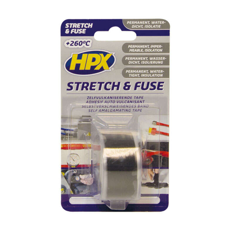 Image du produit HPX&reg;- Ruban adh&eacute;sif Isolant Stretch & Fuse - Transparent - 25 mm x 3 m
