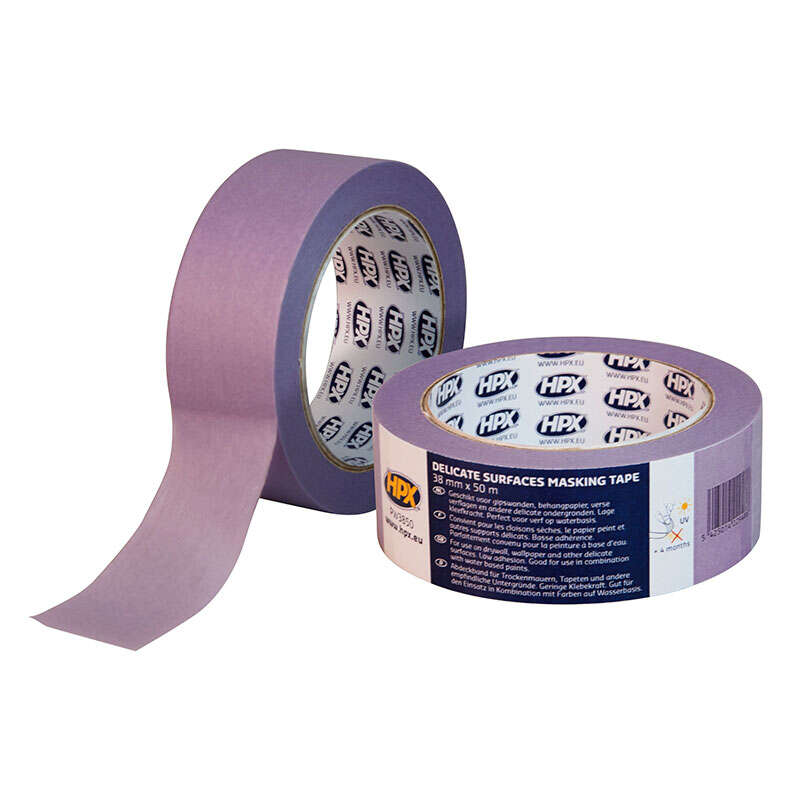 Image du produit HPX&reg;- Ruban de Masquage 4800 - violet - pour surfaces d&eacute;licates - 38 mm x 50 m