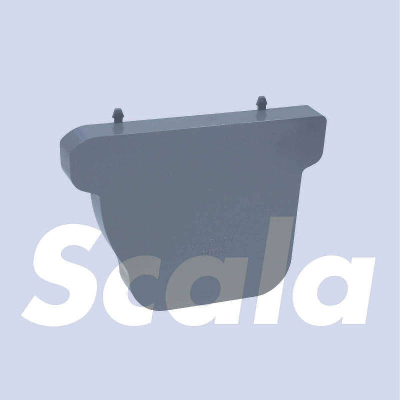 Image du produit Scala - Fond Droit pour Goutti&egrave;re C140 Coex - Gris Fonc&eacute;