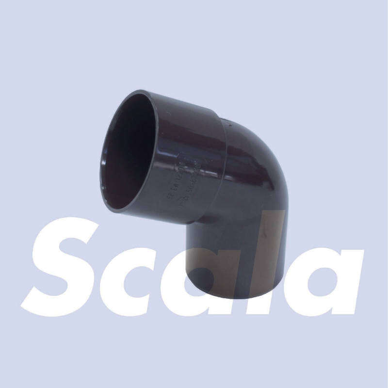 Image du produit Scala - Coude Pluvial pour Goutti&egrave;re 50 mm / 67&deg;- Brun
