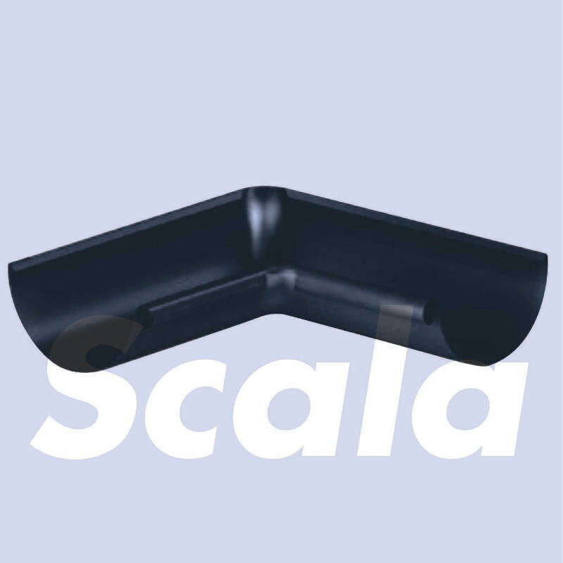 Image du produit Scala - Angle int&eacute;rieur pour Goutti&egrave;re G125 - Zinc Galva