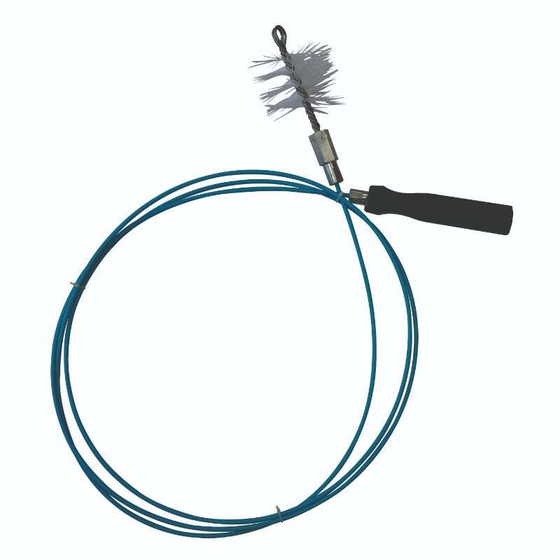 Image du produit Kit de Ramonage pour Po&ecirc;le &agrave; Pellets - Long. 3 m + Brosse 8 cm