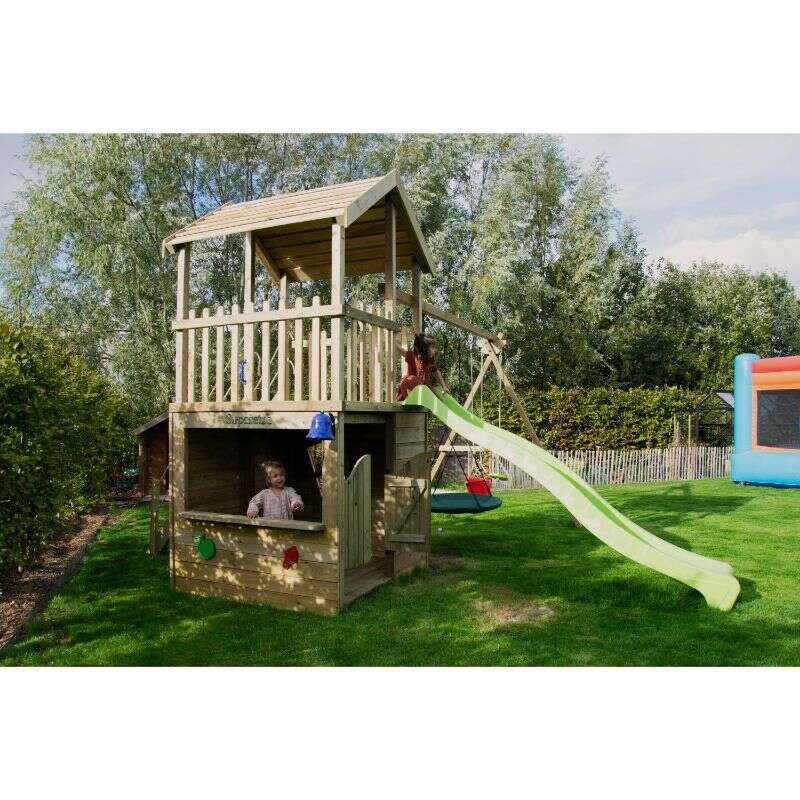 Image du produit Portique Superette - 5.4m x 1.64m x 3.39m (L/L/H) + Toboggan