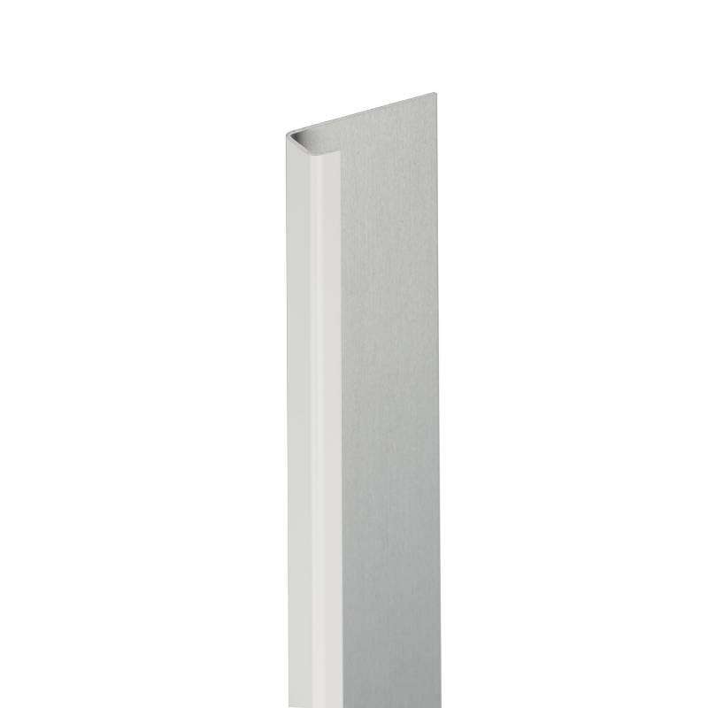 Image du produit Profil de raccordement/fen&ecirc;tre- Noir (C50) - 8 x 15 x 45 x 3000 mm