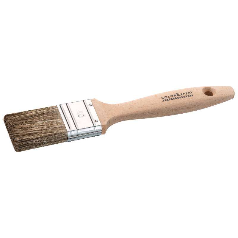 Image du produit CIRET - Pinceau Plat - Lasure - Manche en Bois FSC&reg; - Largeur au choix