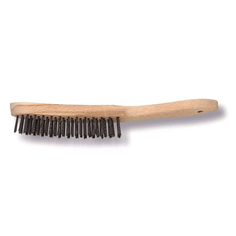 Image du produit CIRET - Brosse m&eacute;tallique polyvalente - Acier / Poign&eacute;e bois