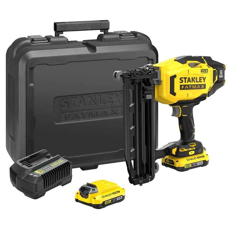 Image du produit STANLEY V20 CLOUEUR 18V 16G 2x2.0Ah SFMCN616D2K-QW