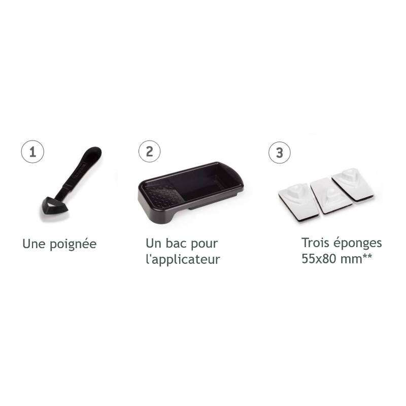 Image du produit Equitone&reg;- Bac &agrave; peinture LUKO pour 0,5 L de produit + Applicateur + 3 &eacute;ponges