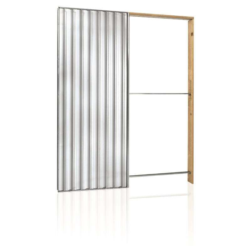 Image du produit Kit Orchidea Porte Simple Coulissante - &agrave; Encastrer dans un mur en Plaques de Pl&acirc;tre