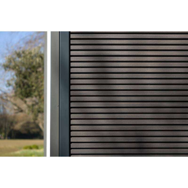 Image du produit Bardage Composite Fiberdeck Weo&reg; 35 - Dark Grey (Gris Ardoise) - Classe-Feu E