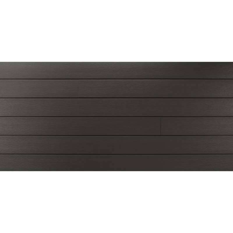 Image du produit DUMACLIN - Bardage PVC - Anthracite - raccord int&eacute;gr&eacute; CLICK - 6 x 185 x 2400 mm - 6 lames (2,66 m&sup2;)