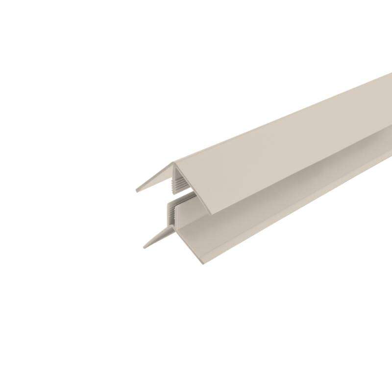 Image du produit DUMACLIN - Profil de Coin CLICK pour Bardage PVC - 60 x 60 x 2500 mm