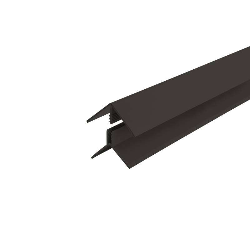 Image du produit DUMACLIN - Profil de Coin CLICK pour Bardage PVC - 60 x 60 x 2500 mm