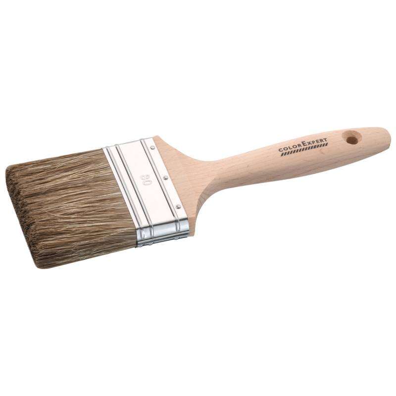 Image du produit CIRET - Pinceau Plat - Lasure - Manche en Bois FSC&reg; - Largeur au choix