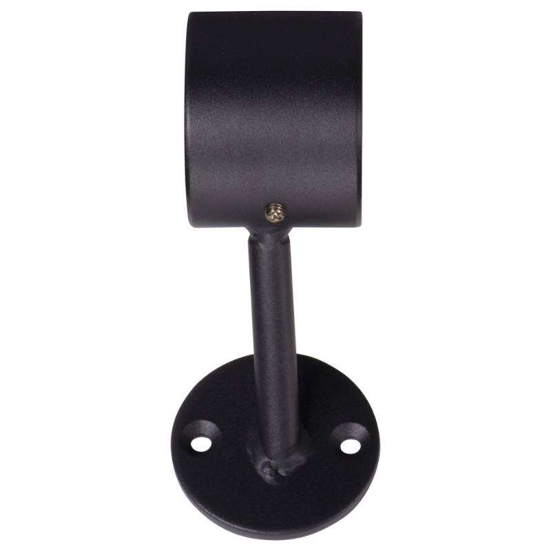 Image du produit Support Appui Rampe / Main courante - Rotterdam - Noir mat (2 pi&egrave;ces) - &Oslash; 45 mm
