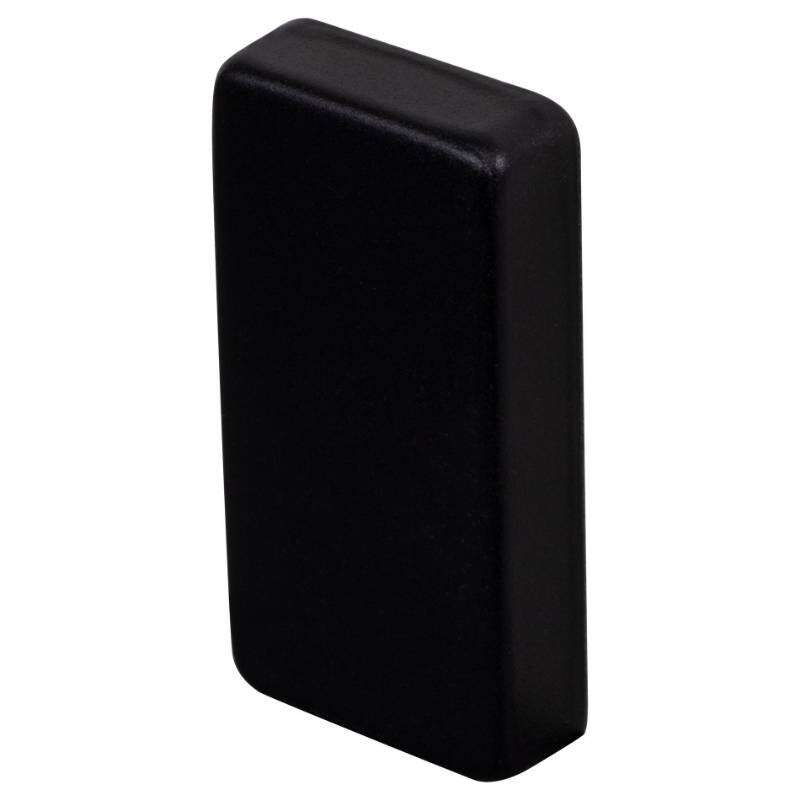 Image du produit Embout pour Rampe / Main Courante - Noir mat - 50 x 25 mm (2 pi&egrave;ces)