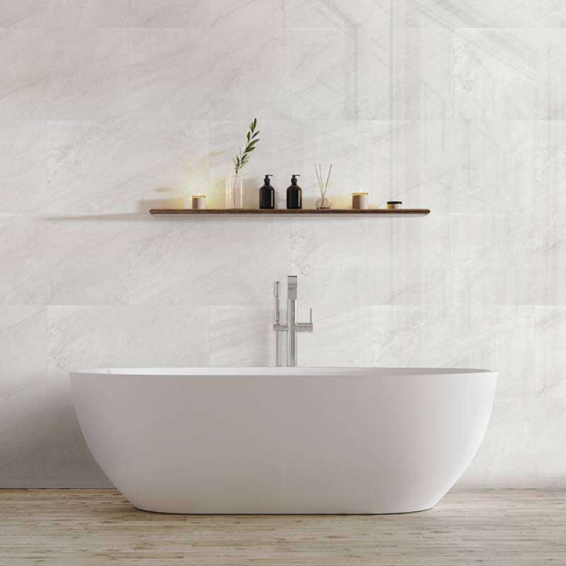 Image du produit Dumawall + Gloss - Lambris PVC - Evora (B59) - 5 x 375 x 650 mm (1,95 m&sup2;)