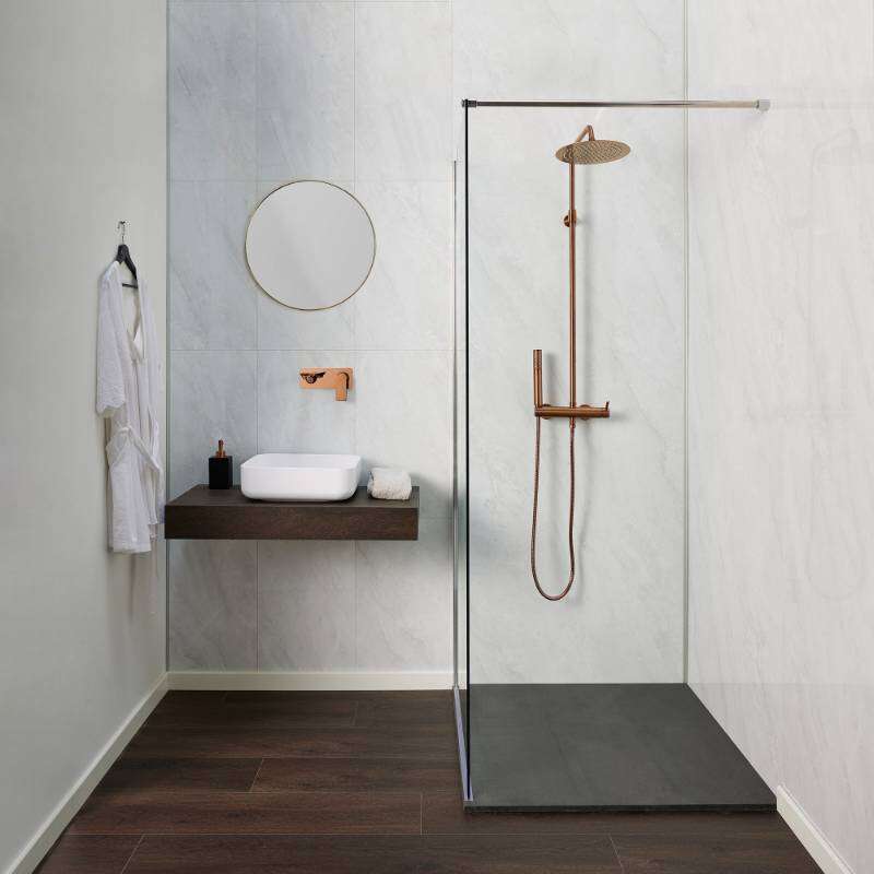 Image du produit Dumawall + Gloss - Lambris PVC - Evora (B59) - 5 x 375 x 650 mm (1,95 m&sup2;)