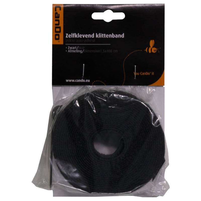 Image du produit CanDo&reg;-Moustiquaire Velcro 15 mm x 400 cm Noir