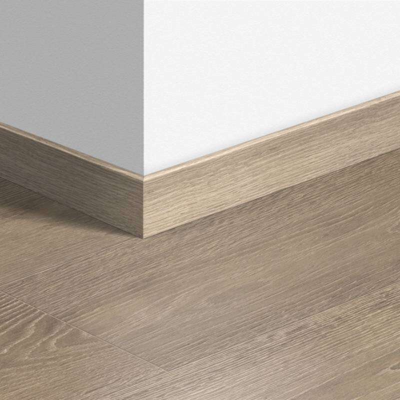 Image du produit QUICK-STEP - Plinthe standard (QSSK 01285) (LCF 259)Ch&ecirc;ne Vieilli Blanc - 12 x 58 x 2400 mm