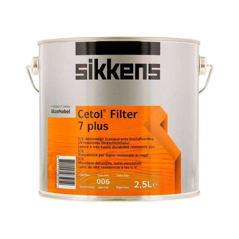 Image du produit Sikkens Cetol&reg; Filter 7 plus - (006) Ch&ecirc;ne Clair 1 & 2.5 L