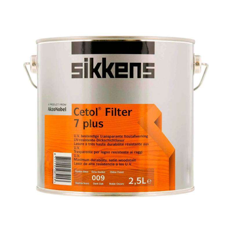 Image du produit Sikkens Cetol&reg; Filter 7 plus - (009) Ch&ecirc;ne Fonc&eacute; 1 & 2,5 L